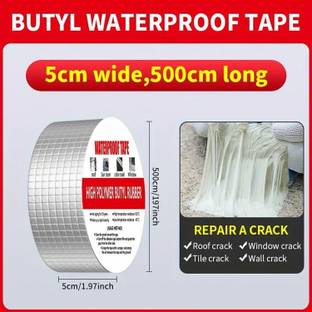 XAMA Aluminium Butyl Rubber Water Leakage Repair Waterproof Tape for Pipe Leakage Grip Tape