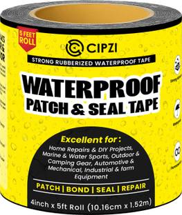 Cipzi Strong Leak Repair Tape – Waterproof Aluminum Butyl Adhesive for Roof & Tank 150 cm Butyl Tape
