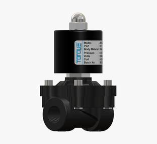 Torque 20MM 24V DC Normally Closed Nylone Type Electric Solenoid Valve 2W Automatic Control Valves