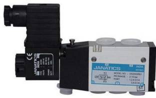90 Degree Janatics Pneumatic Single Solenoid Valve DS255SR61-A Automatic Control Valves