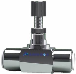 Aameria RO Brass Premium TDS Adjuster/Controller 1/4"X1/4" Quick Fitting 6mm pipe Tube Ball Valves