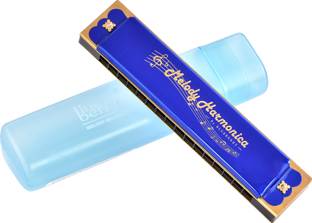 BLUEBERRY R-1601 Harmonica for Beginners, Harmonica for kids,16 Holes 32 Tunes Mouth Organ