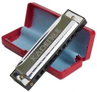 KADENCE Daitonic Harmonica, Blues Key of C 10 Holes for Kids Adults and Beginners.