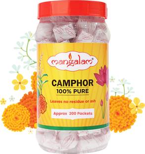 MANGALAM Camphor Butter Paper 400g - Pack Of 1