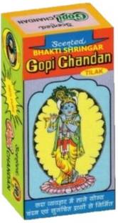 BHAKTI SHRINGAR Natural Scented Gopi Chandan Stone Tilak || ISKCON Gopi Tilak (70g, Pack of 1)