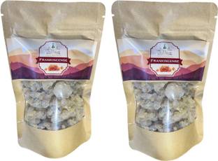 JALLAN Pure Frankincense Resin| 100% Natural| Use for Pooja, Havan| 100gm| Pack of 2