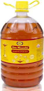 Cycle Om Shanthi Pure Puja Oil, Blend - Jasmine Fragrance (5 Ltr)