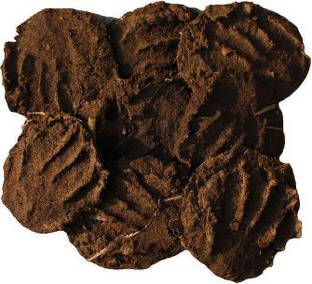 Gomata Organic Hand Made Cow Dung Cake Pack of 18