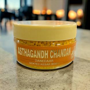 Dev Samagri 100% Pure keshar Asthagandh Chandan Tilak (Danedar Chandan) (Small)