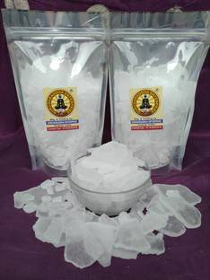 GURUSHRADDHA Bhimseni Brass Edible Pacha Camphor Pure and Natural kapoor 100gm - Pack of 1