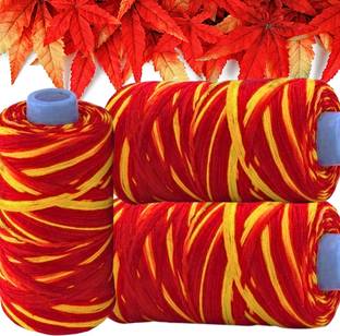 The Atharva-veda Red,Orange KALAVA,Rakshasutra,Mauli THREAD,MOLI Dhaga|Sacred Thread-Size Medium Thread