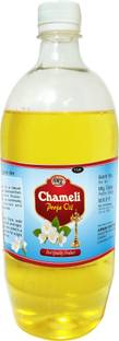 WQT Chameli Pooja Oil - 1000 ML ( Jasmine ) For Havan Kund and akhand jyot