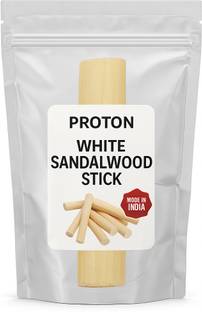Proton Balaji 100% Natural Sandal Wood Stick / Chandan Stick for Puja / Chandan Stick for Hawan / White Chandan/ Anukkam / Chandanamu/ Bhadrasri / Shwetchandan / Valgaka