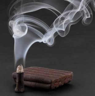 The Atharva-veda 70 Premium Sandal Fragrance Dhup Bati Roll, 100% Pure Chandan Flavour Wet Dhoop