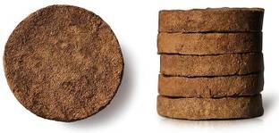 holy haven holy have pure cow dunk cake / hadmade gobar ke upale/kande (pack of 5 piece)