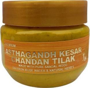 Dev Samagri 100% Natural Liquid Kesar Chandan Tilak/Pure Kesar Asthagandh Chandan Tilak