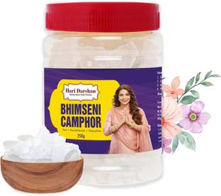 Hari Darshan Bhimseni Pure Camphor for Pooja, Havan, Meditations