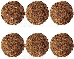 Desi Cow dunk Desi cow dung cake and upla pack of 6 pcs