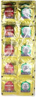 GOPURAM Thamboolam Combi Pack | Turmeric and kumkum set | Pack of 100