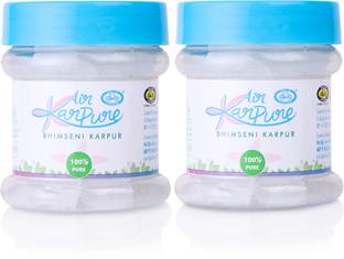 Cycle Karpure Bhimseni Pure Camphor, Calming Fragrance 50GM (Pack of 2)