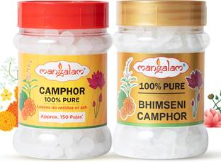 MANGALAM Tablet + Bhimseni Camphor 100g - Pack of 2