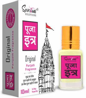 स्पिरिचुअल सॉल्यूशंस Pooja Itra Parijatha 10 ML | Premium Pooja Itra for Home and Mandir