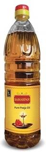 Zed Black Samarpan Pure Pooja Oil Deepak Oil for Daily Puja, Festivals & Havan (500ML)