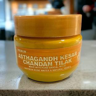 Dev Samagri 100% Natural Liquid Kesar Chandan Tilak/Pure Kesar Asthagandh Chandan Tilak