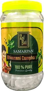 ज़ेड ब्लैक Pure & Natural Samarpan Bhimseni Kapoor(Bhimseni Camphor),Camphor for Pooja 500G