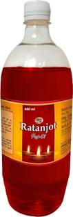 WQT Ratan Jyot Pooja Oil 480 ML For Deep Poojan and akhand jyot and havan poojan