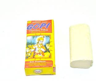 oramsa Natural Gopi Chandan Tilak for Lord Krishna ISKCON Devotee Scented Tilak Stick