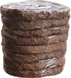 SHRI INDUSTRIES Cow Dung Cake for Havan/Organic Gobar ka Upala (Set of 10)