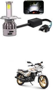 PRTEK Universl H4 LED Headlights Bulbs for Motorcycle R150 Headlight Motorbike LED (12 V, 50 W)