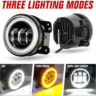 ASRYD LED Fog Light for Maruti Suzuki, Honda, Toyota, Tata, Renault, Mahindra, Universal For Car Swift, Swift Dzire, Ritz, Baleno, WagonR, S-Cross, Ciaz, Celerio, Kwid, Ertiga