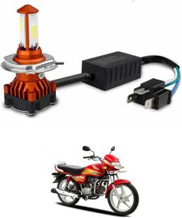 PROEDITION H4 LED Motorcycle Headlight Bulb Hi/Lo Beam LED Car Headlight H-ero HF-Deluxe Headlight Car, Motorbike LED for Hero (12 V, 12 W)