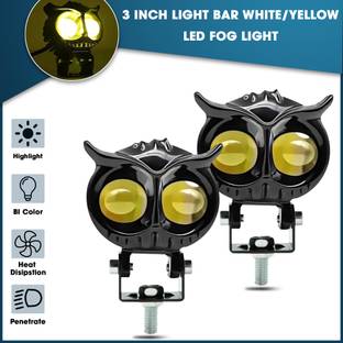 Otoroys LED Fog Light for Universal For Bike Universal For Car
