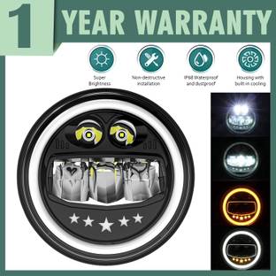 Otoroys LED Headlight for Royal Enfield Classic 350, Classic 500, Bullet 350, Standard 350, Bullet Electra