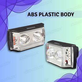 Generox LED Fog Light for Universal For Bike, Bajaj, Hero, Honda, Kawasaki, Royal Enfield, TVS, Suzuki Universal For Bike