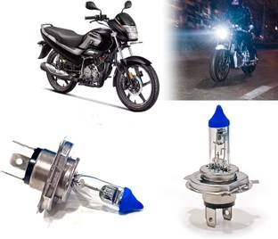 AUTO PEARL Halogen H4 Front Headlight Bulb Ultra Bright for Super Splendor Headlight Motorbike Halogen for Hero (12 V, 35 W)