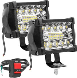 FABTEC 18 LED 4 INCH) Fog Lamp Motorbike LED (12 V, 55 W)