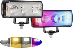 TRYFLY LED Fog Light for Universal For Bike Universal For Car