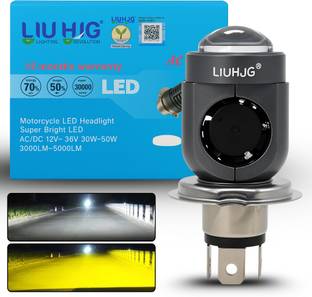 AutoPowerz LED Headlight for Universal For Bike, Universal For Car