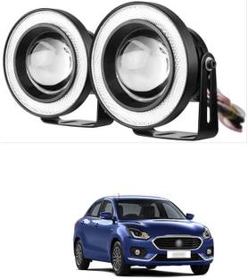 LOVMOTO Car COB LED Projector Light Car with Angle Eye Projector X131 Headlight Car, Motorbike LED for Maruti Suzuki (12 V, 20 W)