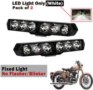 Shopland LED Fog Light for Royal Enfield Classic 500
