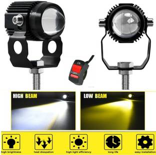 Miwings LED Headlight for Universal For Bike, Universal For Car