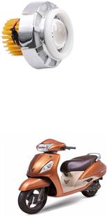 PROEDITION LED Projector Headlight Angel Eyes Devil Eyes Halo FOR T-VS Jupiter Headlight Car, Motorbike LED for TVS (12 V, 12 W)