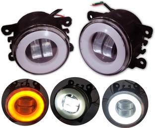 Autofasters SRTDAU-227 Lens Led Fog Light With DRL Fog Lamp Car LED for Maruti Suzuki (12 V, 30 W)