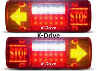 K-Drive Tata / Ashok Leyland 4 Chamber Stop Arrow Tail Light LED 12V Tail Light Truck LED for Tata (12 V, 45 W)