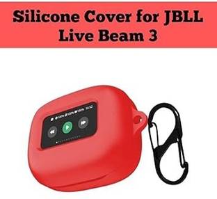 Aniex Silicone Press and Release Earbuds Case For JBLL Live Beam 3