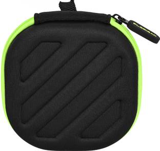 FLORICAN Nylon Zipper Earbuds Case For All Earphones